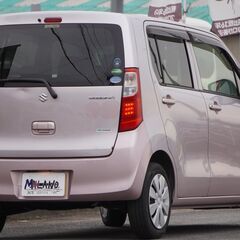 H.27(2015)年 スズキ ワゴンR FX ETC・ナビ・TV ピンク☆車検付き・整備渡・1年保証付☆の画像