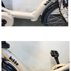 1年保証 送料無料　ブリヂストン　ビッケポーラー　大容量　電動アシスト自転車 g1113の画像