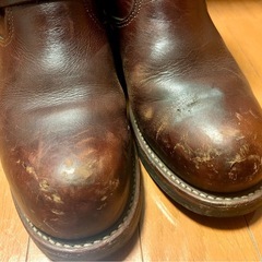 Chippewa チペワ エンジニアブーツ ショートブーツ 希少黒タグの画像