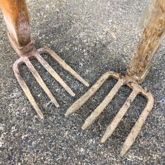  【引き取り限定。置き配。越前市】熊手2本の画像