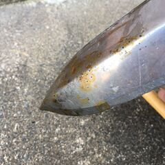  【引き取り限定。置き配。越前市】三角ホー2本の画像