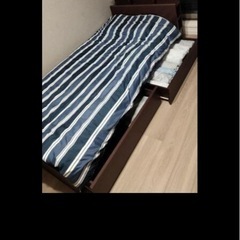 シングルベッドの画像