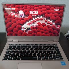 NEC 薄ピンク　7世代CPU搭載　高速SSD　メモリ4G　USB3.0　持ち運び　超軽量　Webカメラ 高画質フルHD対応液晶の画像