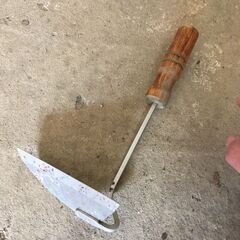  【引き取り限定。置き配。越前市】三角のへらの画像