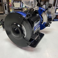 EARTHMAN アースマン 両頭グラインダー 150mm BGR-150A 高儀 中古品 稼働確認済 ホームグラインダー 中古美品 ③の画像