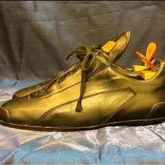 【ルイヴィトン】本革 スニーカー ブラックの画像