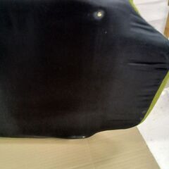 リユースのサカイ栃木店★ジモティ割あり★  座椅子 ライトグリーン W54×D68～100×H73 クリーニング済み TC11479の画像