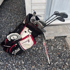 メンズ　ゴルフセット　右利き用　ミズノ　タイトリストの画像