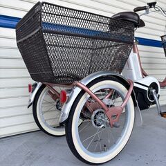 リサイクル自転車(2510-22) 電動アシスト自転車(ﾌﾞﾘﾁﾞｽﾄﾝ)(3輪) 12.3Ahの画像