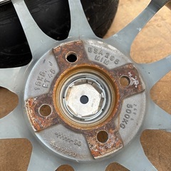 ホイールアルミメッキの画像