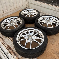 ホイールアルミメッキの画像