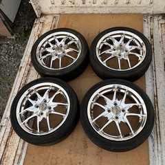 ホイールアルミメッキの画像