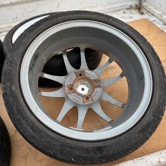 ホイールアルミメッキの画像