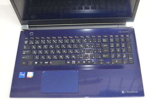 中古良品ノートパソコン 東芝 P2-T8RD-BL 第11世代 i7 爆速SSD1TB メモリー16GB 無線内蔵 Bluetooth