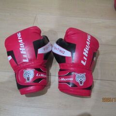 グローブ　ミット打ちセット　中古品です。空手　ボクシング　格闘技の画像