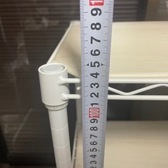スチールラック/キャスター付 4段 幅約70cm 奥行約30cm スリムで便利！キッチンや隙間収納にの画像