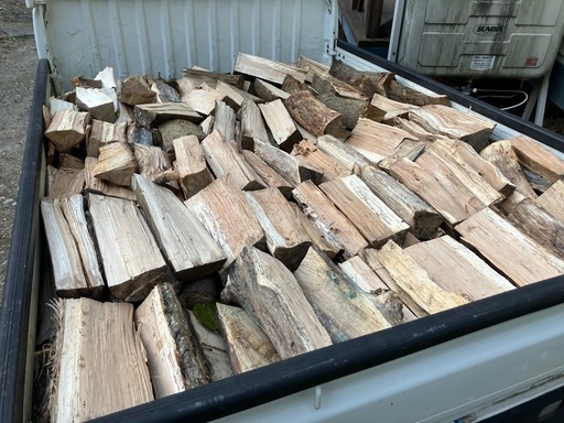 売約済　
薪/楢とみずき(大割、自然乾燥済)