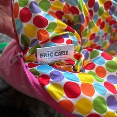 いちごのあおむしリュックサックの画像