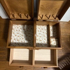 裁縫箱の画像