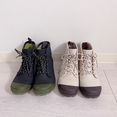 ワークマン　レインシューズ2足セットの画像