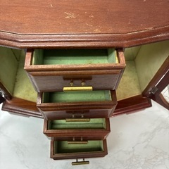 昭和　レトロ　ジュエリーボックスの画像