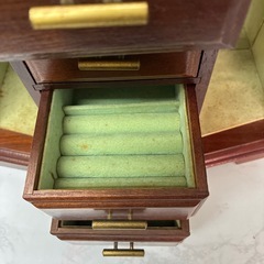 昭和　レトロ　ジュエリーボックスの画像