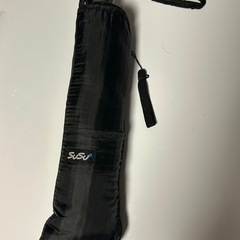 ワンタッチ自動開閉折り畳み傘　吸水カバー付きの画像