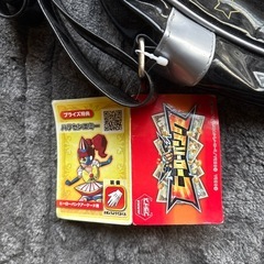 ヒーローバンク　エナメルショルダーバッグ　黒の画像