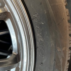 スタッドレスタイヤ　１４インチの画像