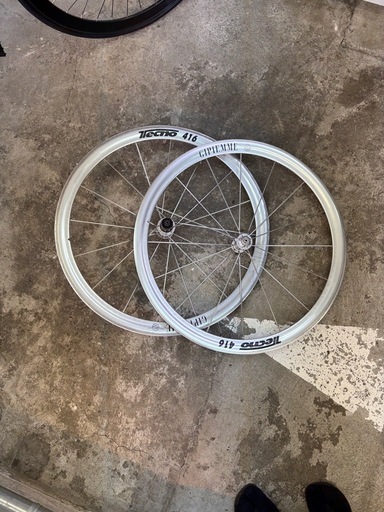 自転車専門店］USEDパーツ☆ジピエンメ・前後ホイールセット（700c