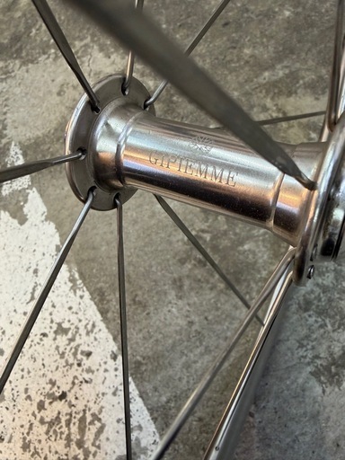 ［自転車専門店］USEDパーツ☆ジピエンメ・前後ホイールセット（700c)