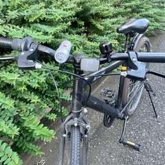 自転車　クロスバイク　マットブラック　ALTAGE　アルテージ　　の画像