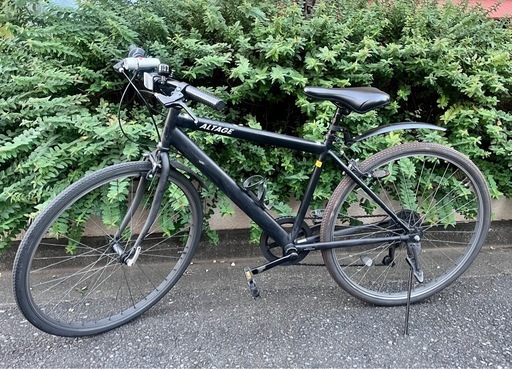 最終値下げ　自転車　クロスバイク　マットブラック　ALTAGE　アルテージ