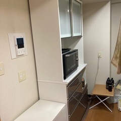 ニトリ　キッチンボード　アルミナの画像