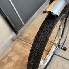 新品に近い　折りたたみ自転車16インチ の画像