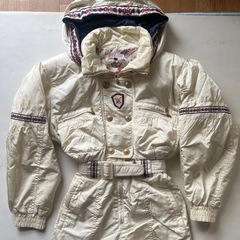 ジャパーナ elbe club つなぎ ジャンバー Sサイズ 身長 150㎝ 胸囲 79㎝ 胴囲 60㎝ 7-1 クリーニング済み 中古品  の画像