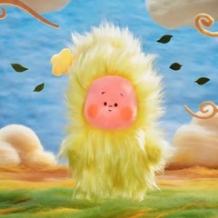 popmart twinkle twinkleぬいぐるみキーホルダーの画像