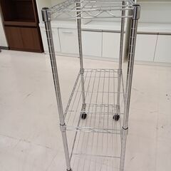 リユースのサカイ栃木店★ジモティ割あり★  メタルラック シルバー W49×D29×H89 クリーニング済み TC11485の画像