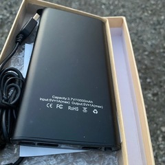 カメラ付きモバイルバッテリーの画像