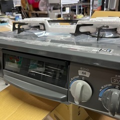 お話中　未使用品 Rinnai 2口 ガスコンロ ガステーブル RT33NJH KGM33NDGL 左強火 LPガス用 プロパン 2017年10月製 元箱付 ①の画像