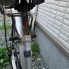 ジャンク品。自転車。26インチの画像