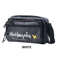 【10%OFF】MARK GONZALES スケートボードレジェンドのストリートファッションブランド MG-S ヨコショルダー 3L BLACK / WHITE  ユニセックス　ショルダーバック　サコッシュ 送料無料の画像