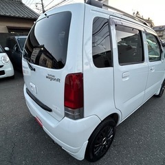 🉐今月の目玉‼️ワゴンRターボ‼️車検８年７月❣️車体ツヤツヤ‼️タイヤ新品‼️ターボエンジン絶好調‼️足には最高‼️の画像