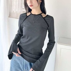 Classical Elf アメスリレイヤード風フレアスリーブトップスの画像