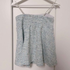 INDEX ツイードキャミソール☺︎の画像