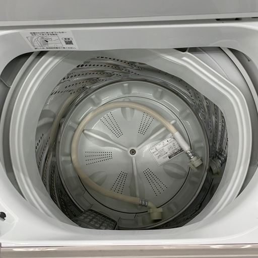 【軽トラック無料貸出！Panasonic  全自動洗濯機６.０Kg】