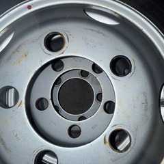 キャンター　スタッドレスホイール付きの画像