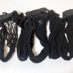 【新品】3点セット　フィッシュネットタイツ ストッキング 網タイツ 3種類の画像