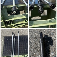 工進　KOSHIN 蓄圧式 噴霧器 タンク 4L ミスターオート HS-401KER ノズル破損してます　防除 消毒 散布　除草　草殺しの画像