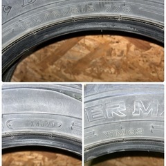 ダンロップ WM02 165/60R15 20年の画像